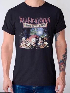 🧡3/$15 American Classics Killer Klowns From Outer Space  T Shirt Unisex S